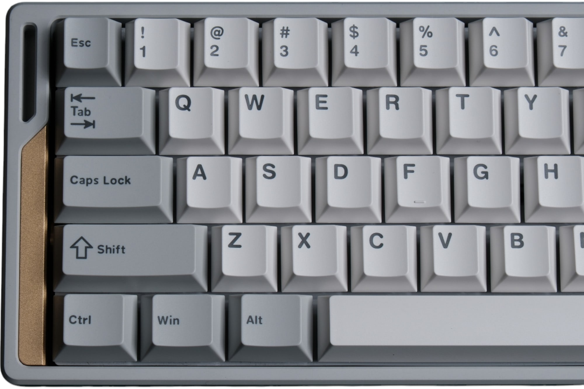 Wuque Studio WS PBT Gray Skies Keycap Kit · Milktooth